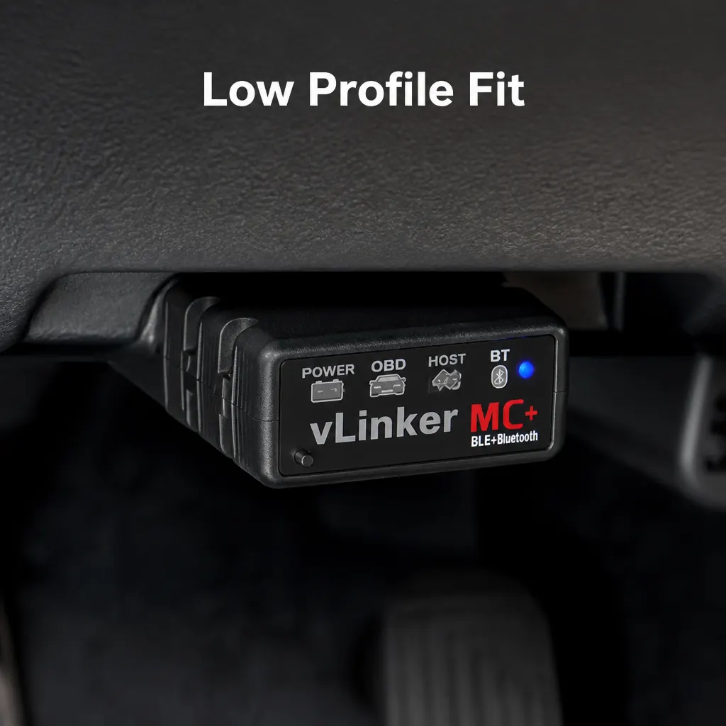 Bluetooth 4.0 OBD2 Vehicle Diagnostic Adapter detail view